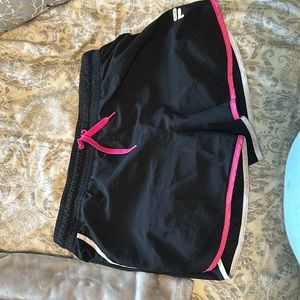 Fila Women’s Athletic Shorts. 3” inseam with lining.